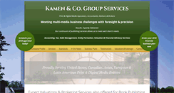 Desktop Screenshot of kamengroup.com